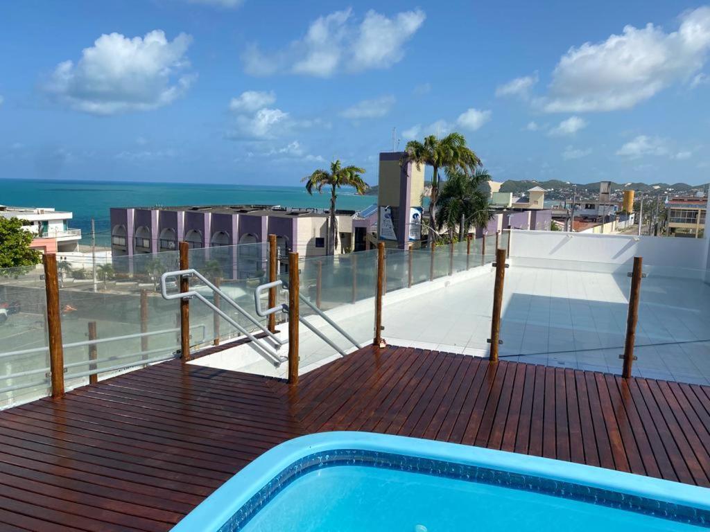 Apto Novo, Completo - 2 Quartos - Vista Mar - Localizacao Privilegiada - 80M Da Praia Lägenhet Natal Exteriör bild